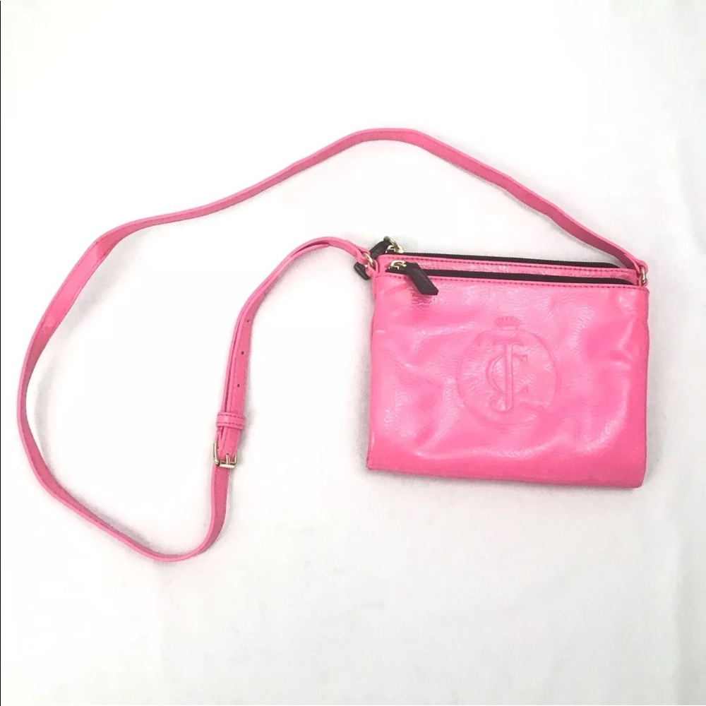Juicy Couture Crossbody Hot Pink Crossbody Handbag